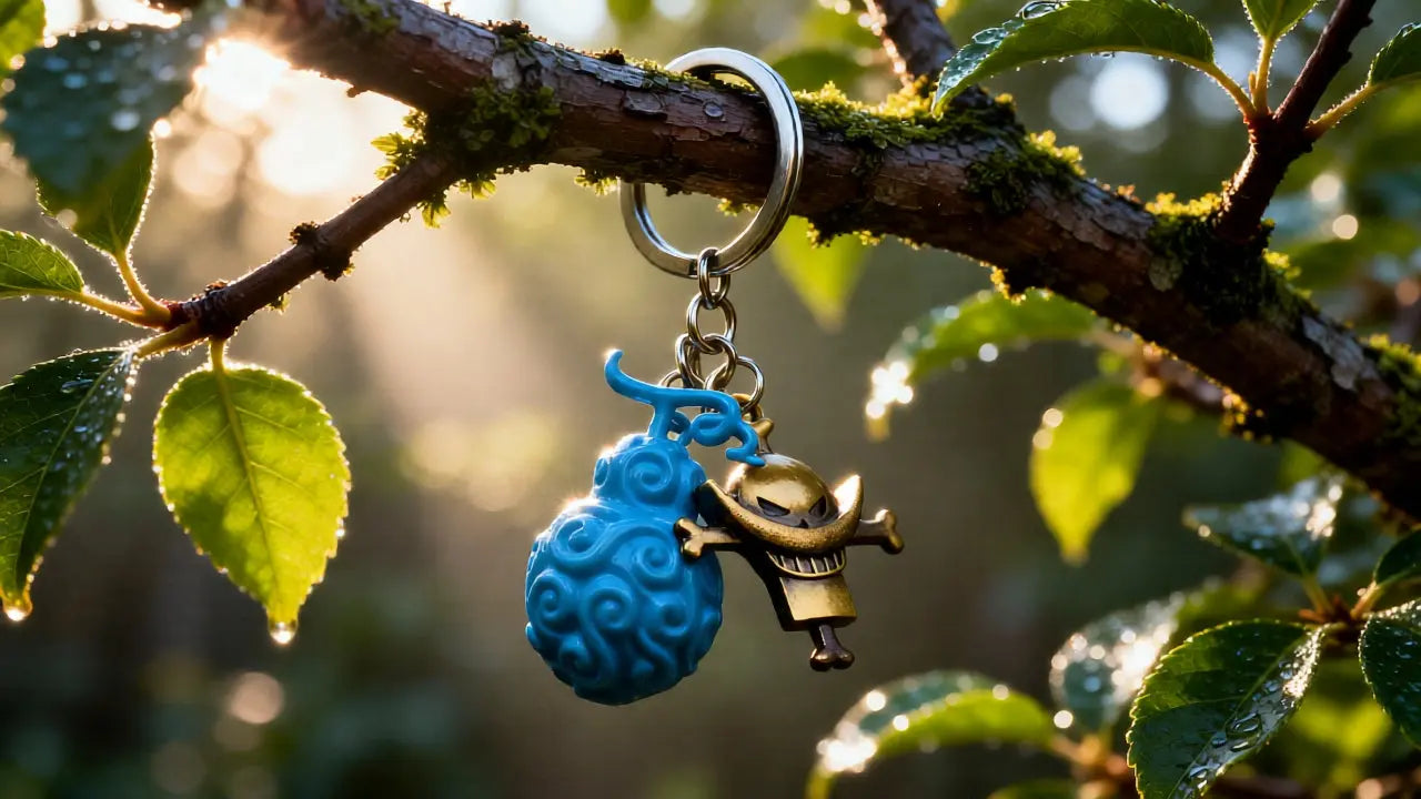 Porte clé "Devils fruits" One Piece Zenku